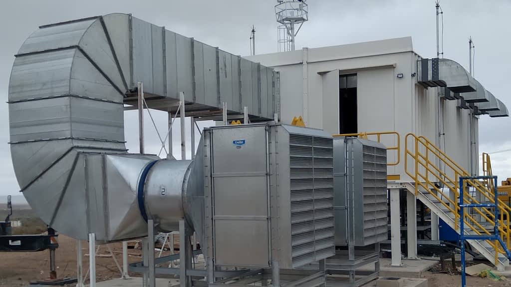 Presurizar y refrigerar Salas Eléctricas Presurización de Sala Eléctrica con equipos de ventilación y filtrado de aire