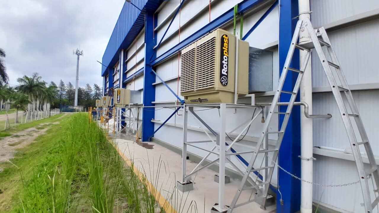 Climatización evaporativa