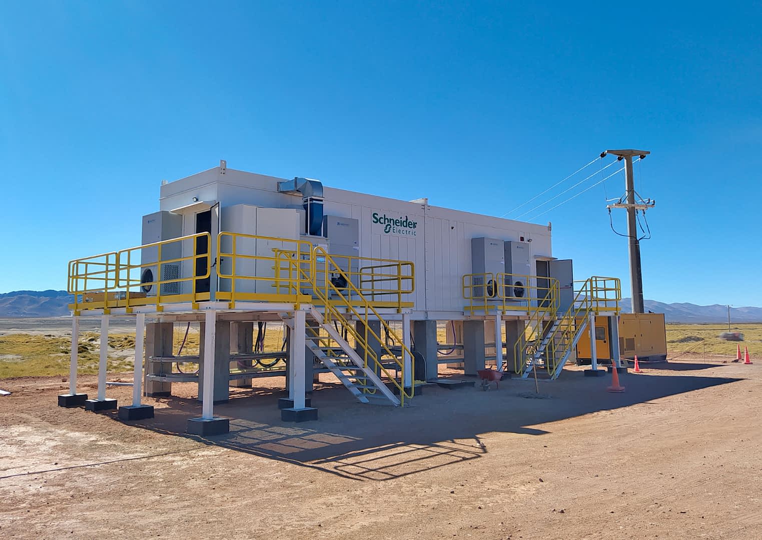 Presurizar y refrigerar Salas Eléctricas