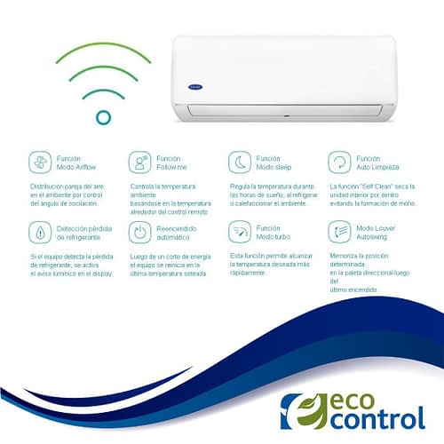 Split Carrier Xpower Full Inverter R-32 - Imagen 7