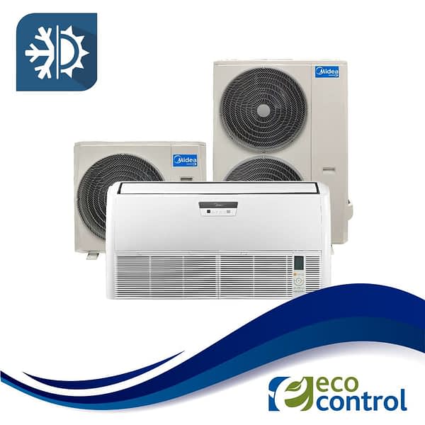SPLIT MIDEA TIPO PISO/TECHO INVERTER R-32